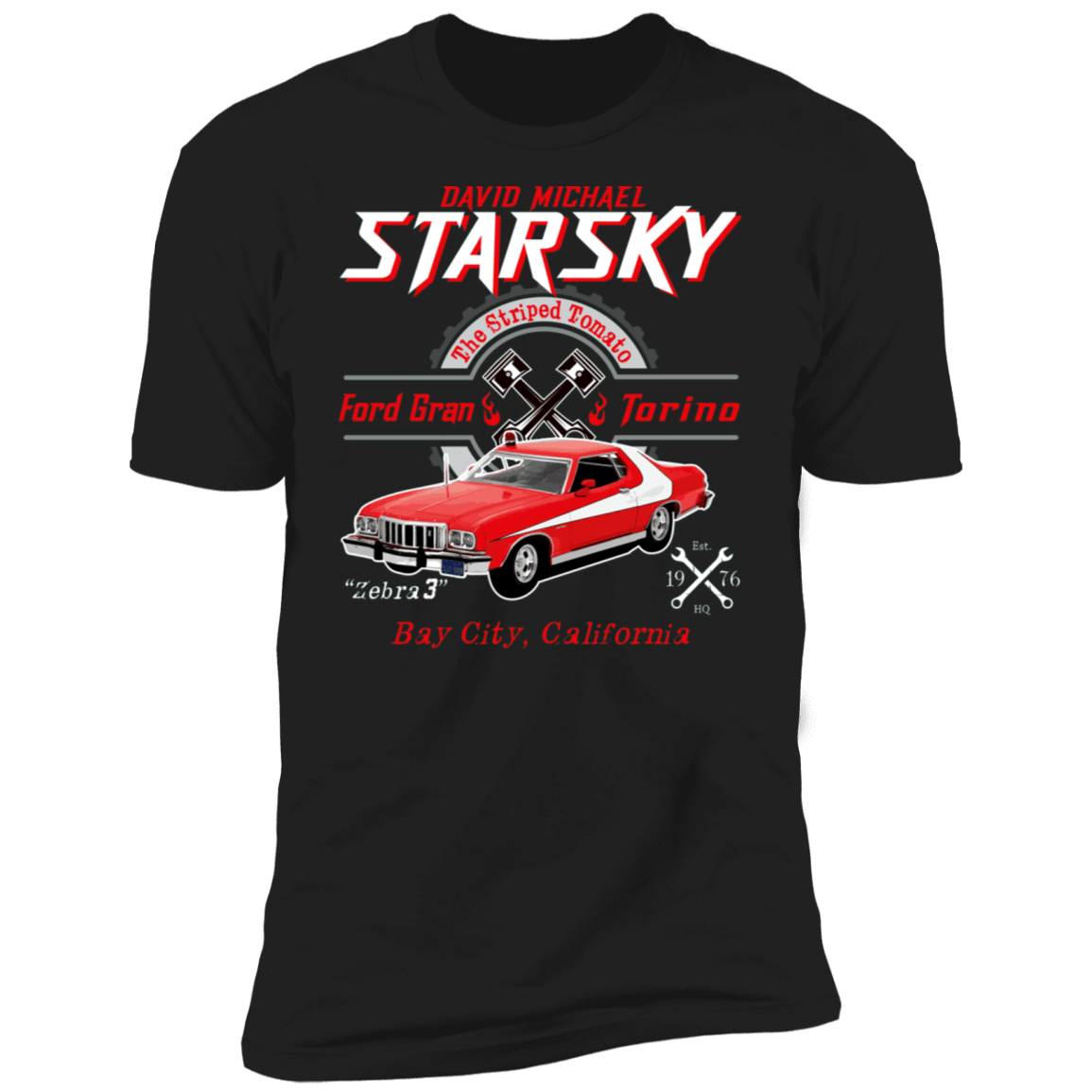T-Shirts Black / X-Small Starsky Torino Men's Premium T-Shirt