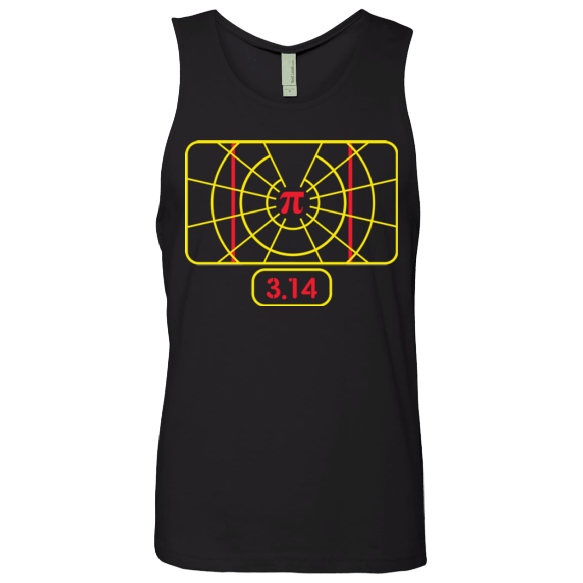 T-Shirts Black / Small Stay on Pi Men's Premium Tank Top