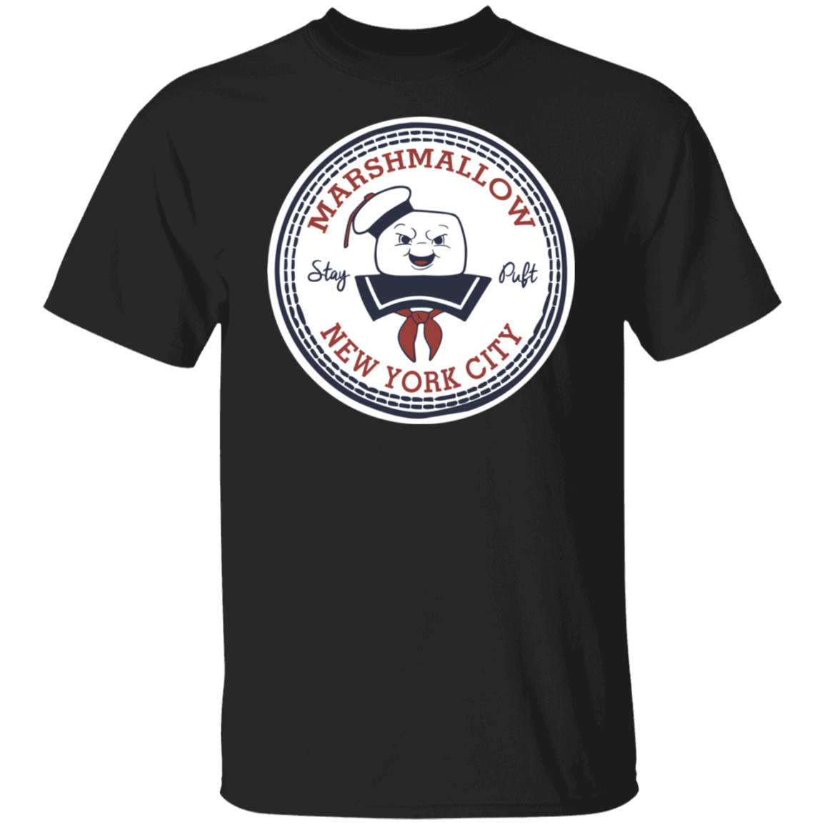 T-Shirts Black / S Stay Puft All Star T-Shirt