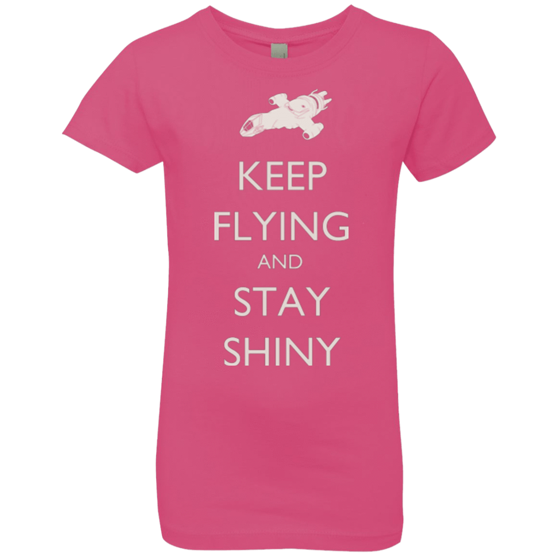 T-Shirts Hot Pink / YXS Stay Shiny Girls Premium T-Shirt