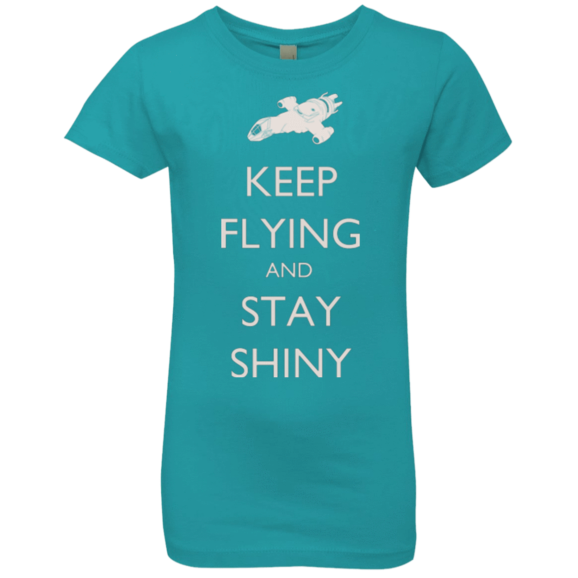 T-Shirts Tahiti Blue / YXS Stay Shiny Girls Premium T-Shirt