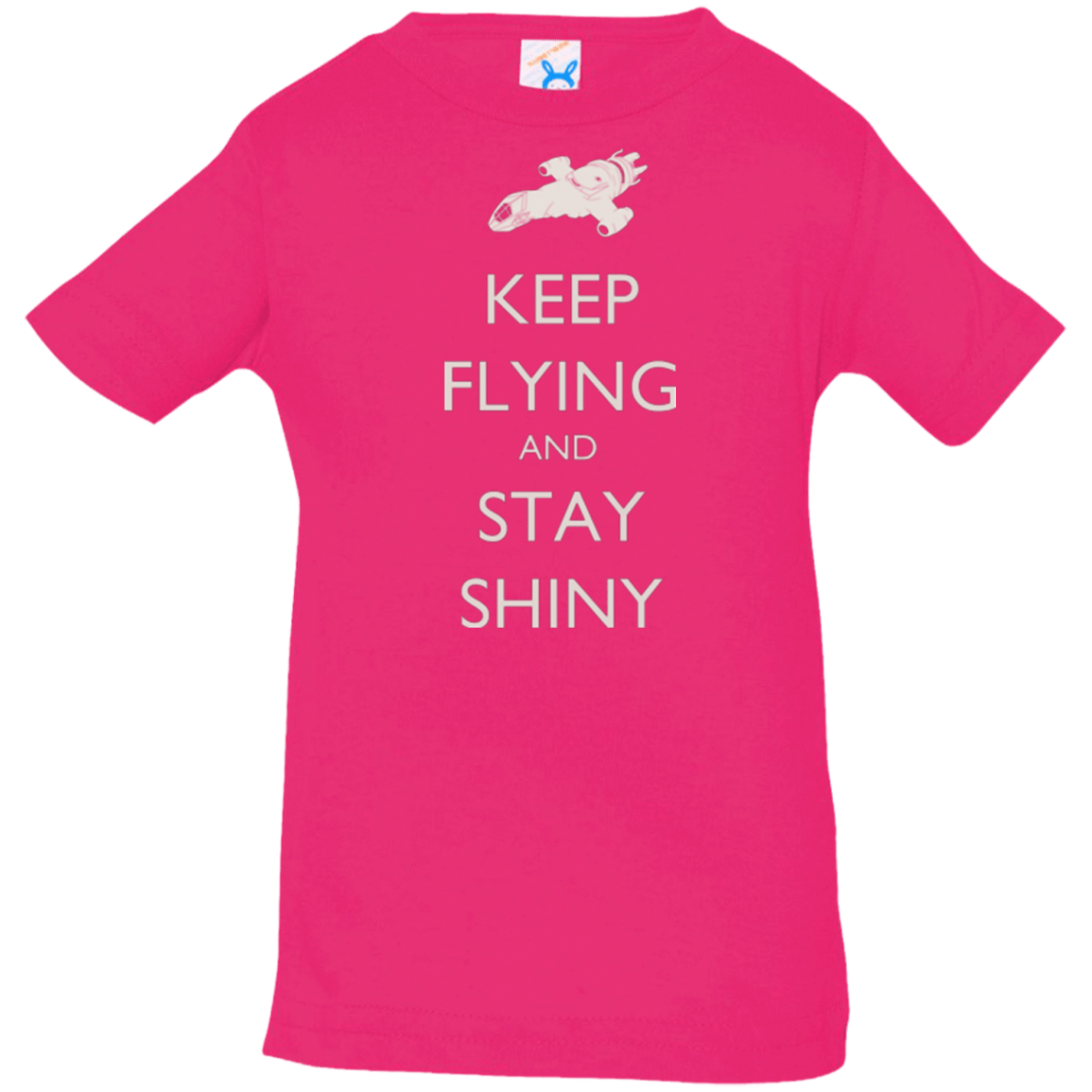 T-Shirts Hot Pink / 6 Months Stay Shiny Infant Premium T-Shirt