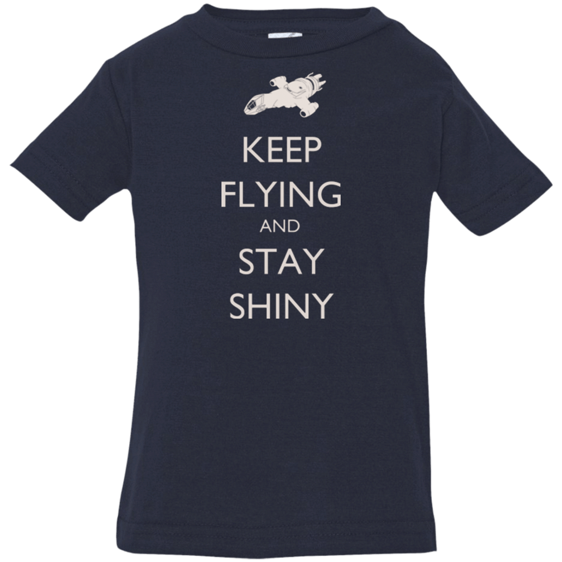 T-Shirts Navy / 6 Months Stay Shiny Infant Premium T-Shirt