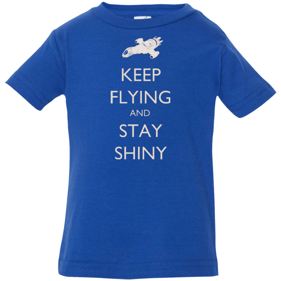 T-Shirts Royal / 6 Months Stay Shiny Infant Premium T-Shirt
