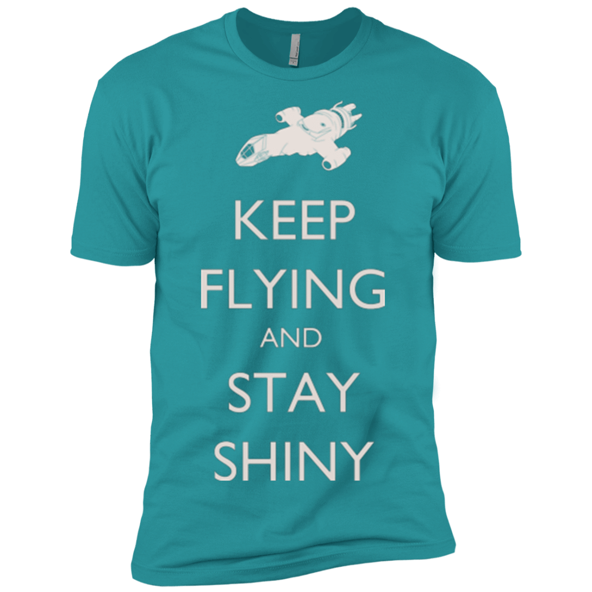 T-Shirts Tahiti Blue / X-Small Stay Shiny Men's Premium T-Shirt