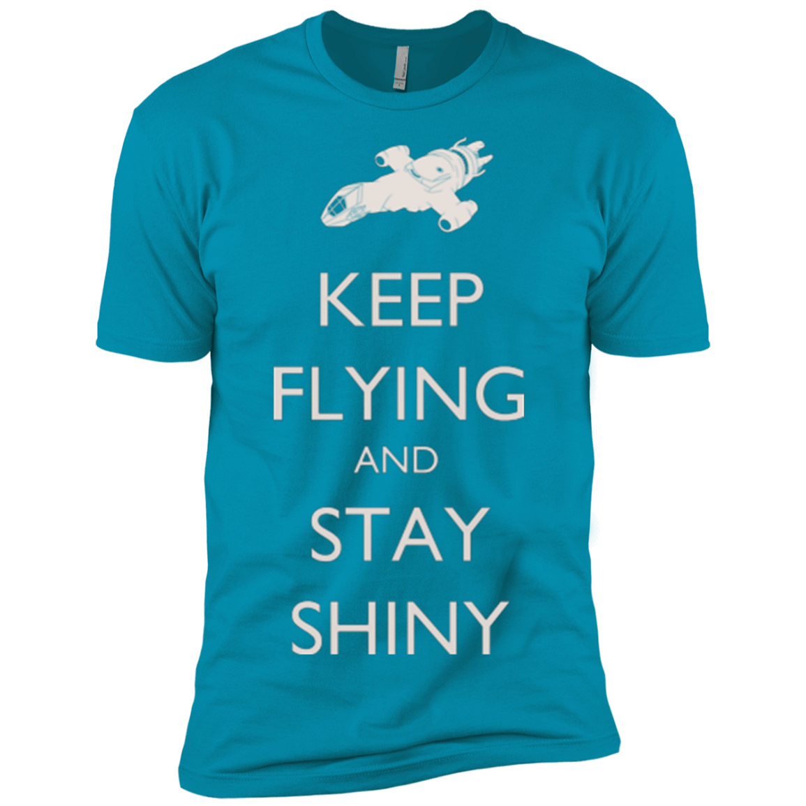T-Shirts Turquoise / X-Small Stay Shiny Men's Premium T-Shirt