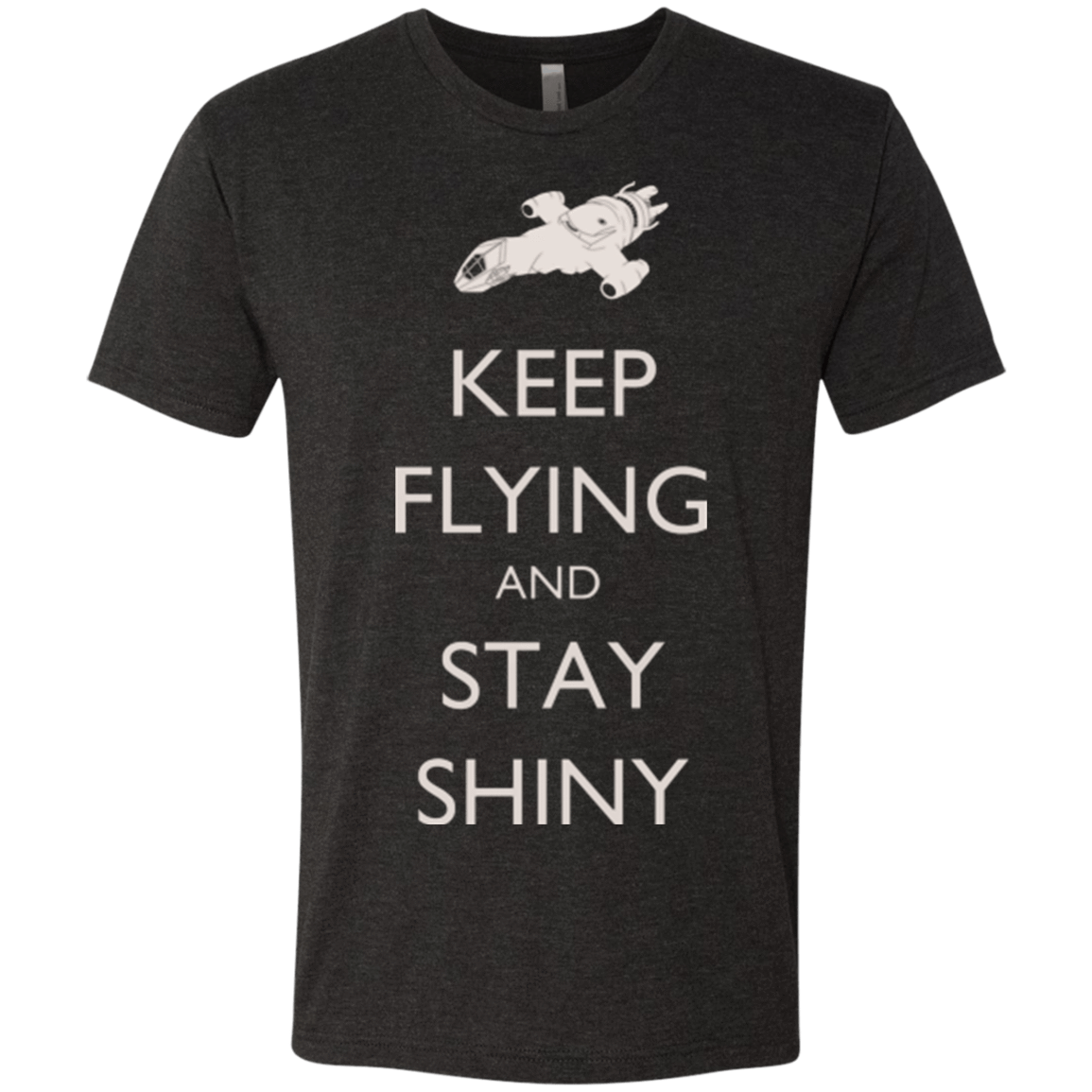 T-Shirts Vintage Black / Small Stay Shiny Men's Triblend T-Shirt