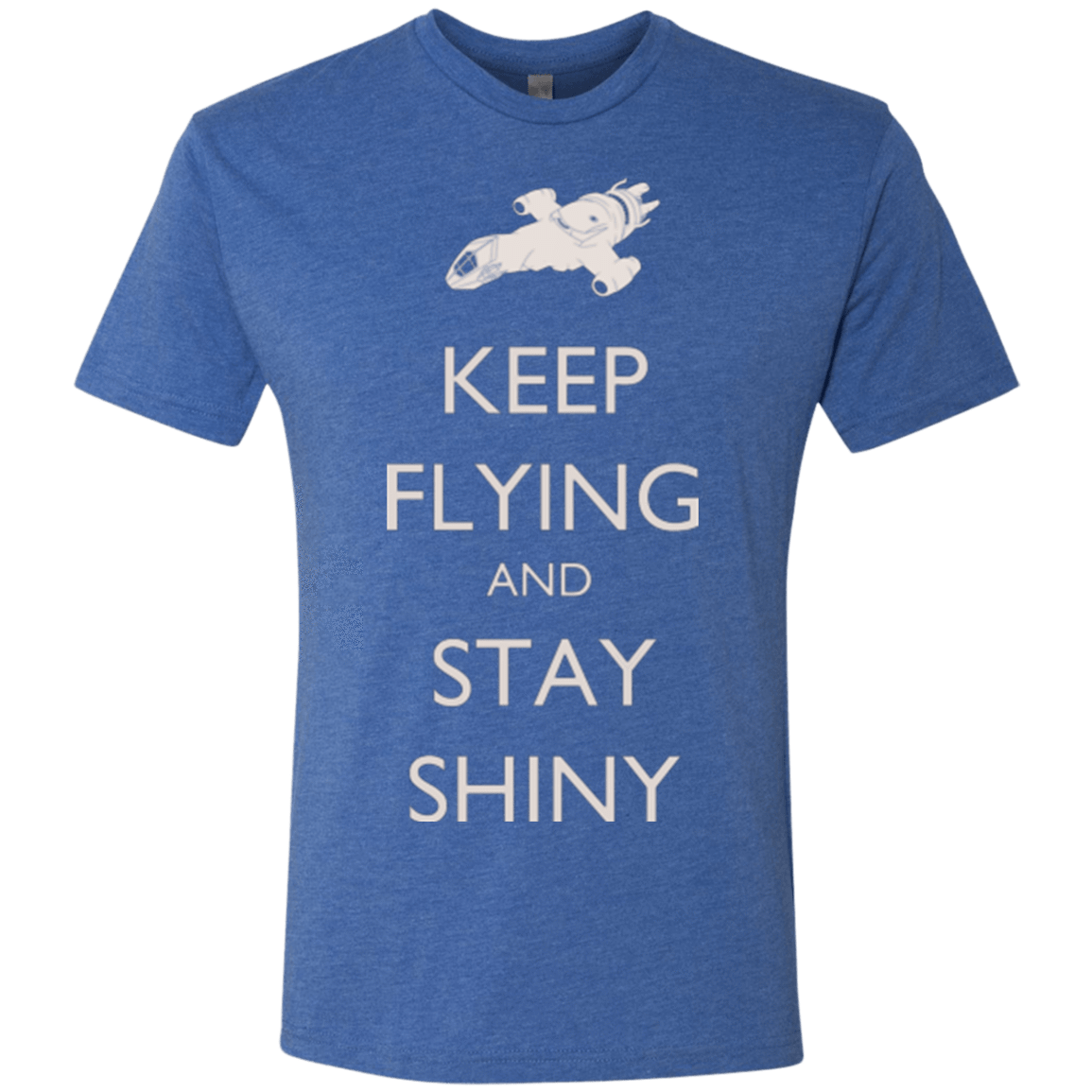 T-Shirts Vintage Royal / Small Stay Shiny Men's Triblend T-Shirt