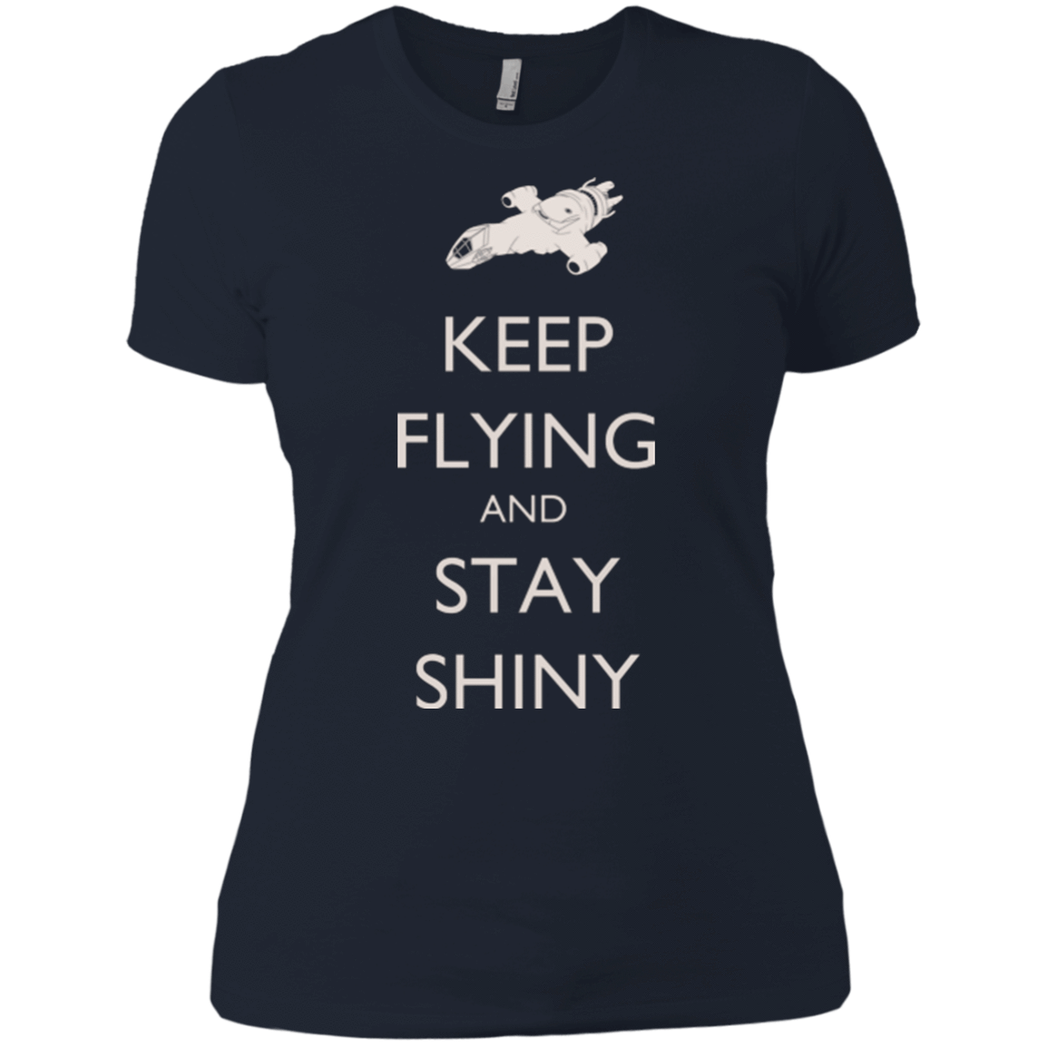 T-Shirts Midnight Navy / X-Small Stay Shiny Women's Premium T-Shirt
