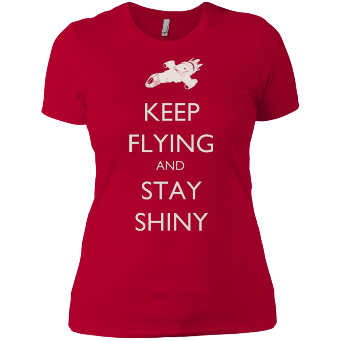 T-Shirts Red / X-Small Stay Shiny Women's Premium T-Shirt