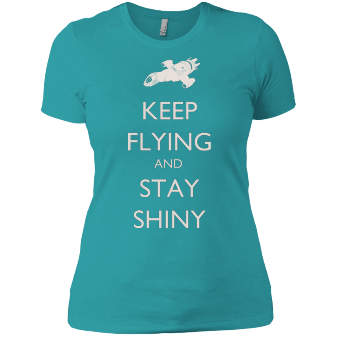 T-Shirts Tahiti Blue / X-Small Stay Shiny Women's Premium T-Shirt
