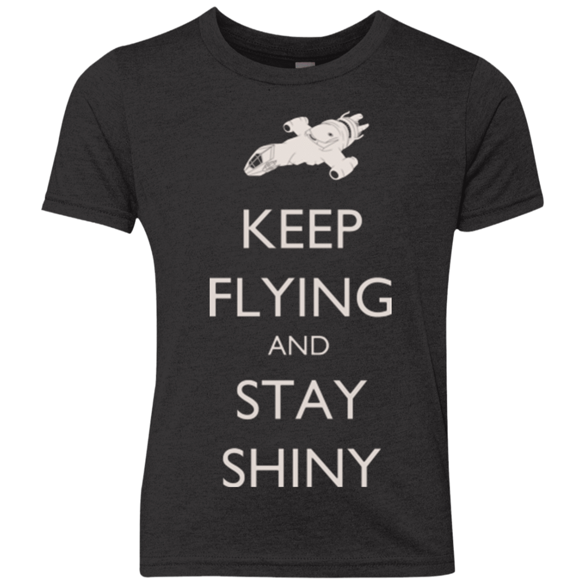 T-Shirts Vintage Black / YXS Stay Shiny Youth Triblend T-Shirt