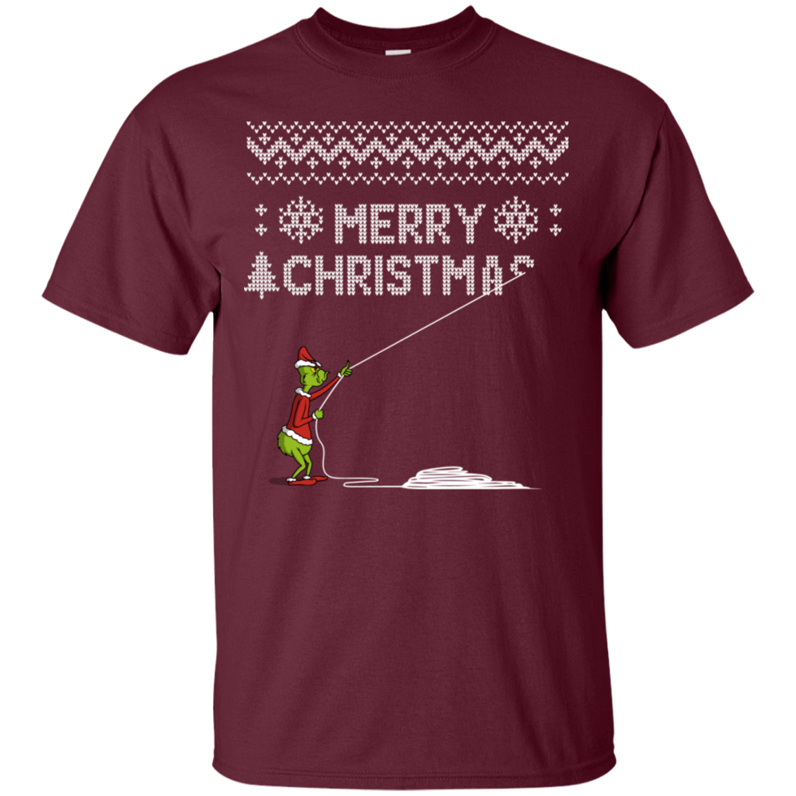 T-Shirts Maroon / S Stealing Christmas 1.0 T-Shirt