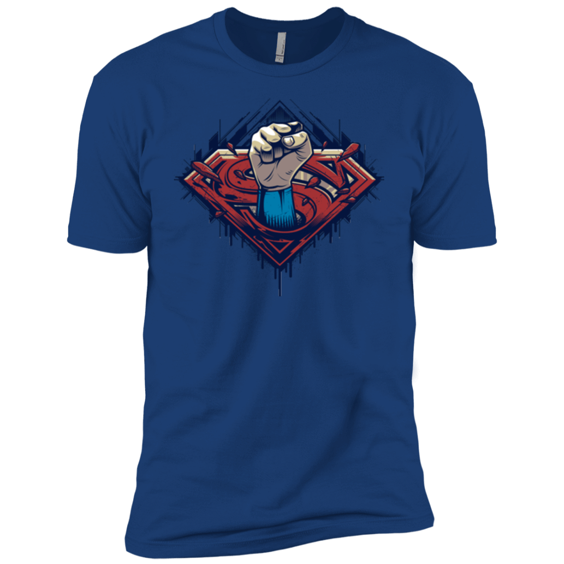 T-Shirts Royal / YXS Steel Hero Boys Premium T-Shirt