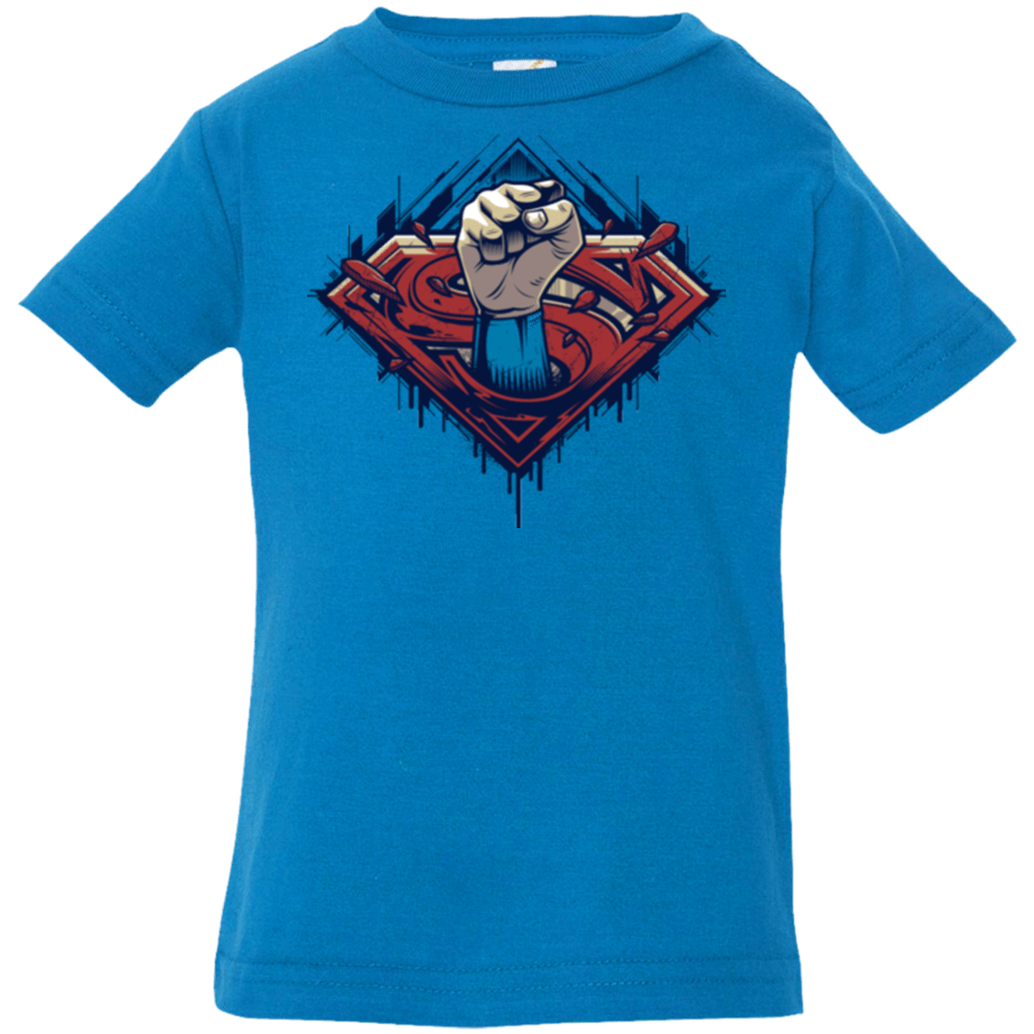 T-Shirts Cobalt / 6 Months Steel Hero Infant PremiumT-Shirt
