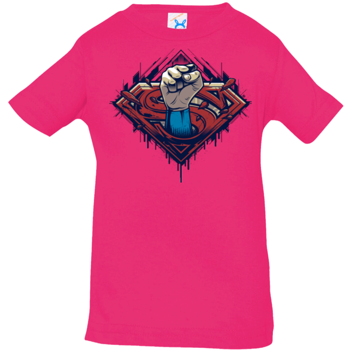 T-Shirts Hot Pink / 6 Months Steel Hero Infant PremiumT-Shirt