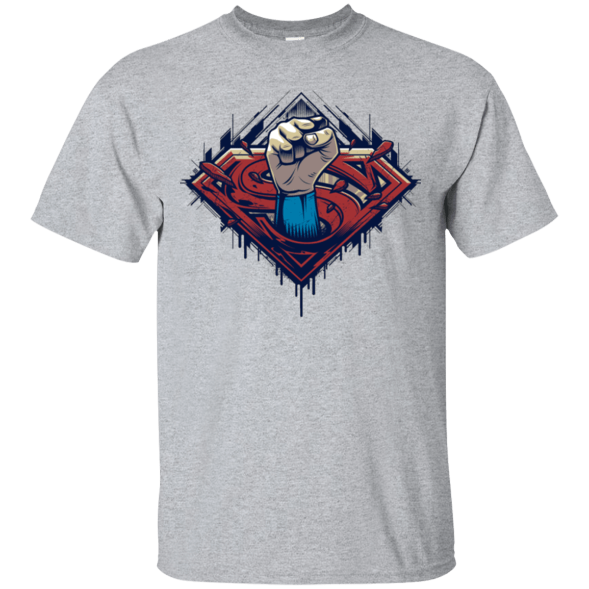 T-Shirts Sport Grey / Small Steel Hero T-Shirt