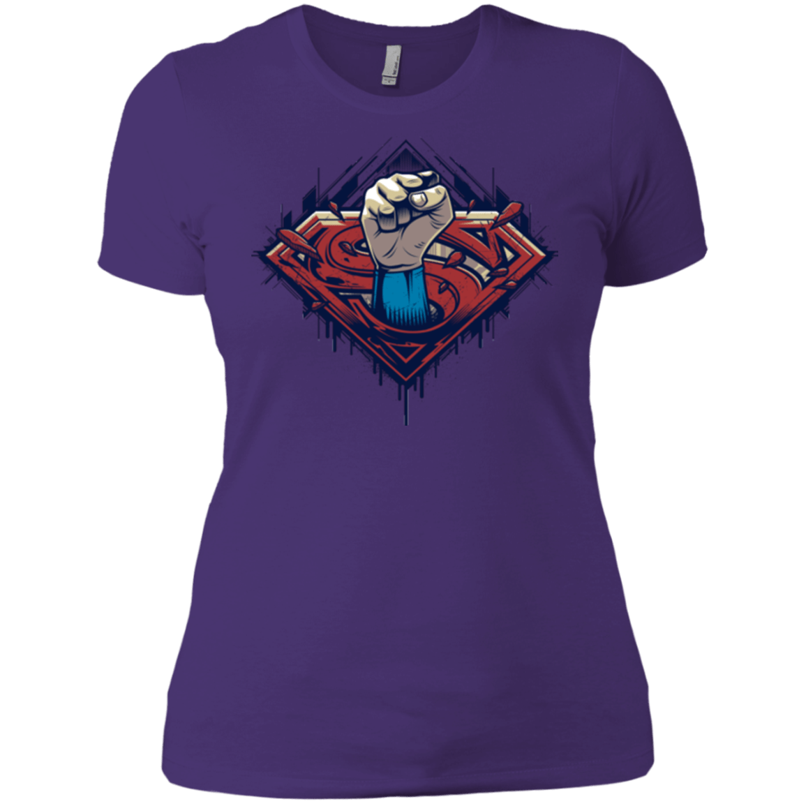 T-Shirts Purple / X-Small Steel Hero Women's Premium T-Shirt