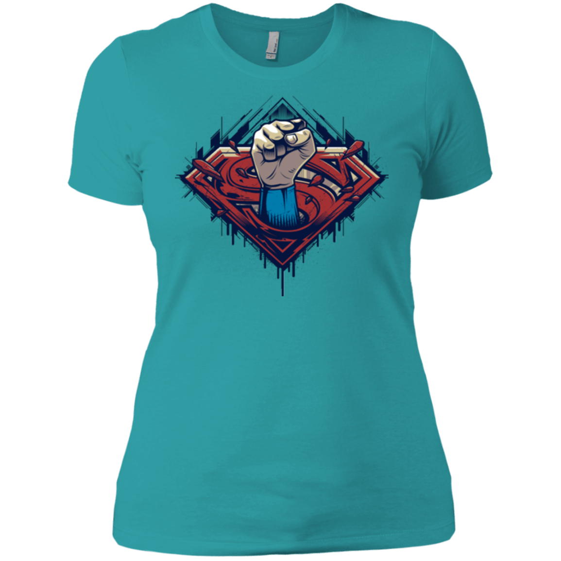 T-Shirts Tahiti Blue / X-Small Steel Hero Women's Premium T-Shirt