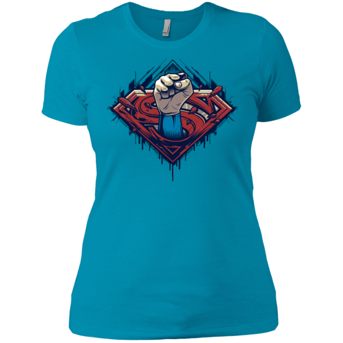 T-Shirts Turquoise / X-Small Steel Hero Women's Premium T-Shirt