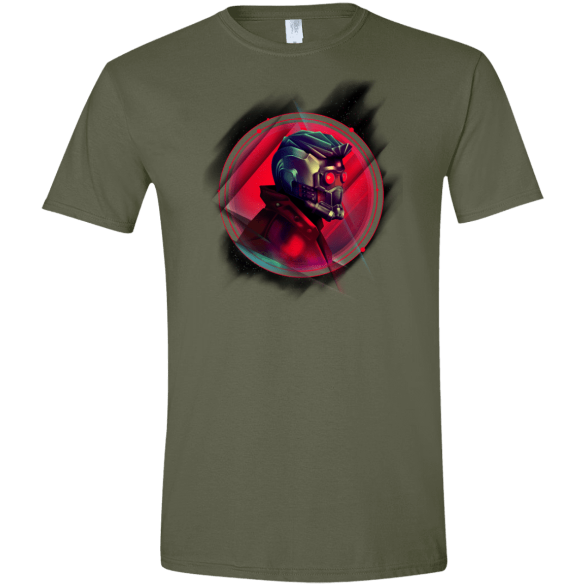 T-Shirts Military Green / S Stelar Lord Men's Semi-Fitted Softstyle