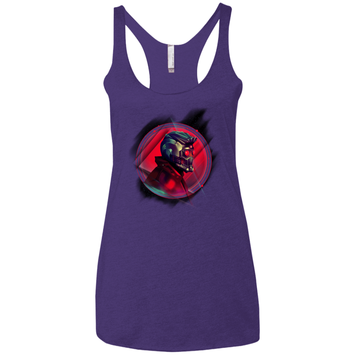T-Shirts Purple Rush / X-Small Stelar Lord Women's Triblend Racerback Tank