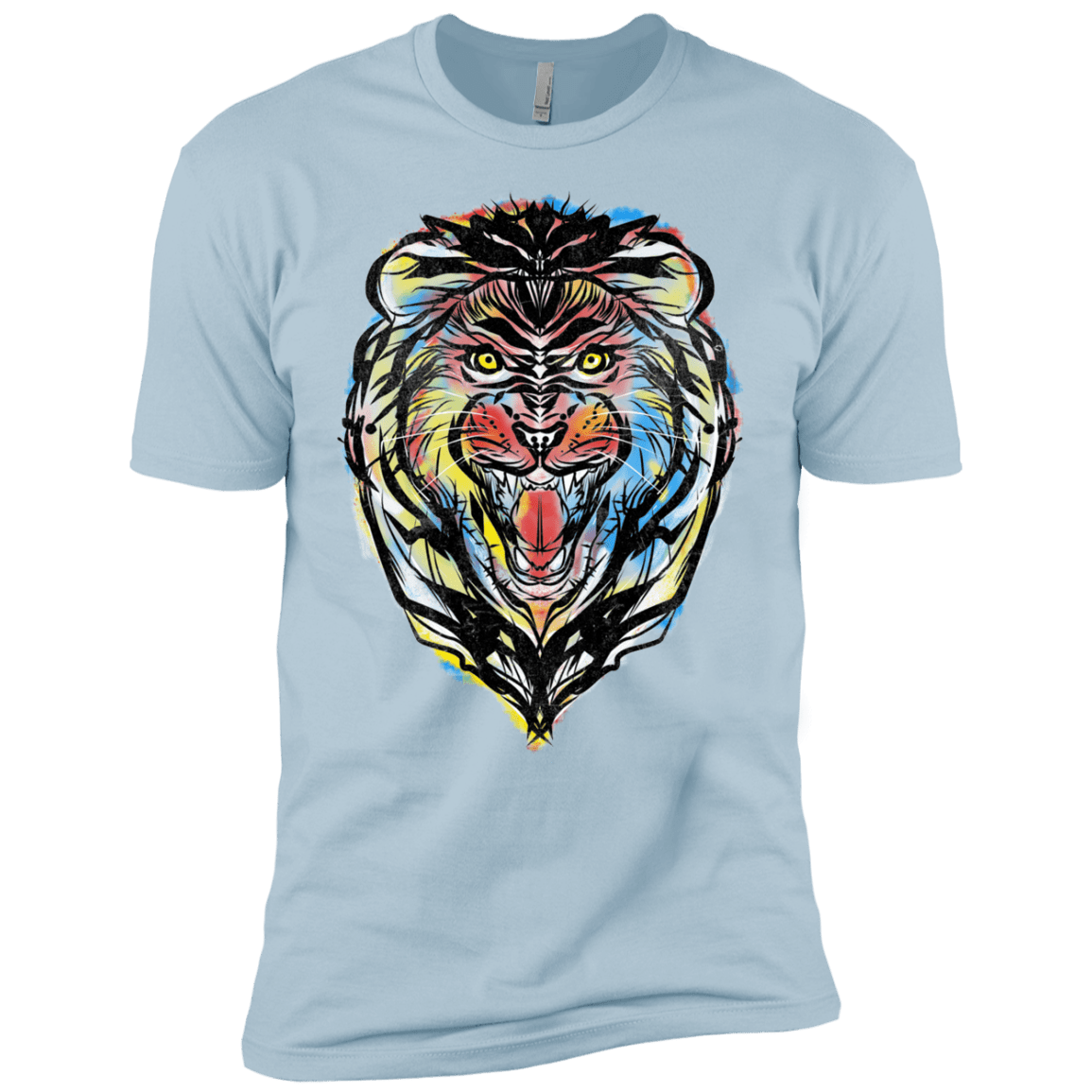 Stencil Lion Boys Premium T-Shirt