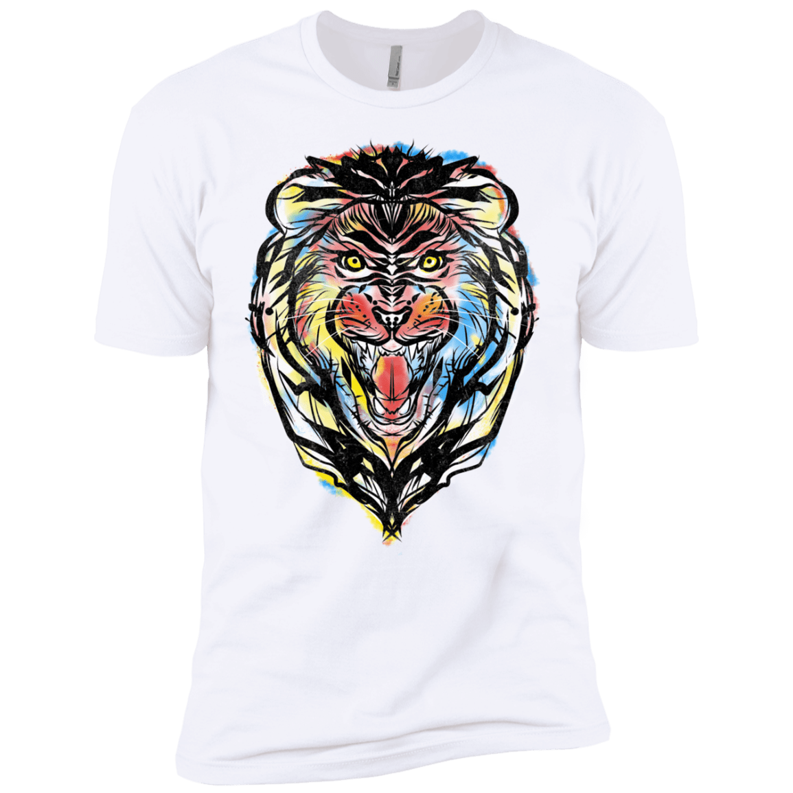 Stencil Lion Boys Premium T-Shirt