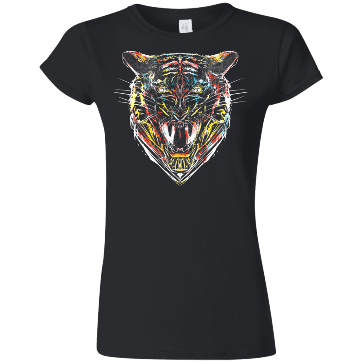 Stencil Tiger Junior Slimmer-Fit T-Shirt