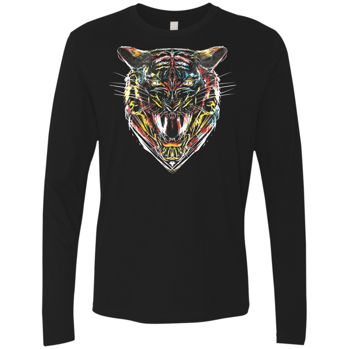 Stencil Tiger Men's Premium Long Sleeve
