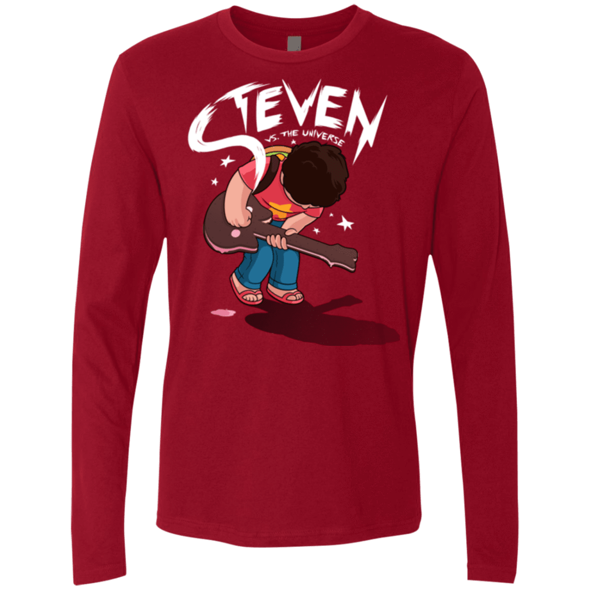 T-Shirts Cardinal / Small Steven Universe Men's Premium Long Sleeve