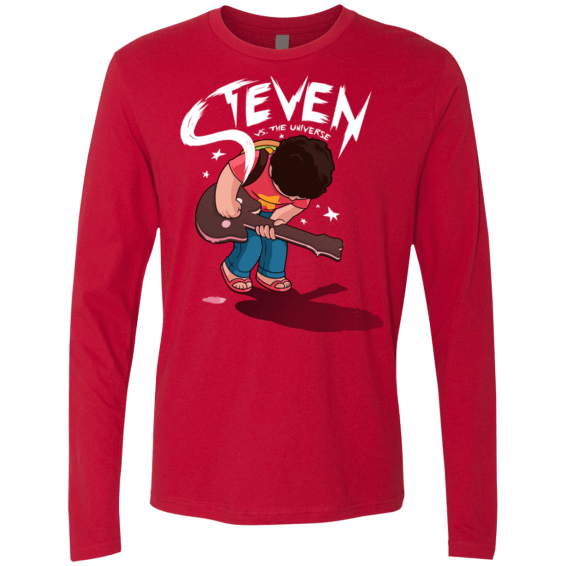 T-Shirts Red / Small Steven Universe Men's Premium Long Sleeve