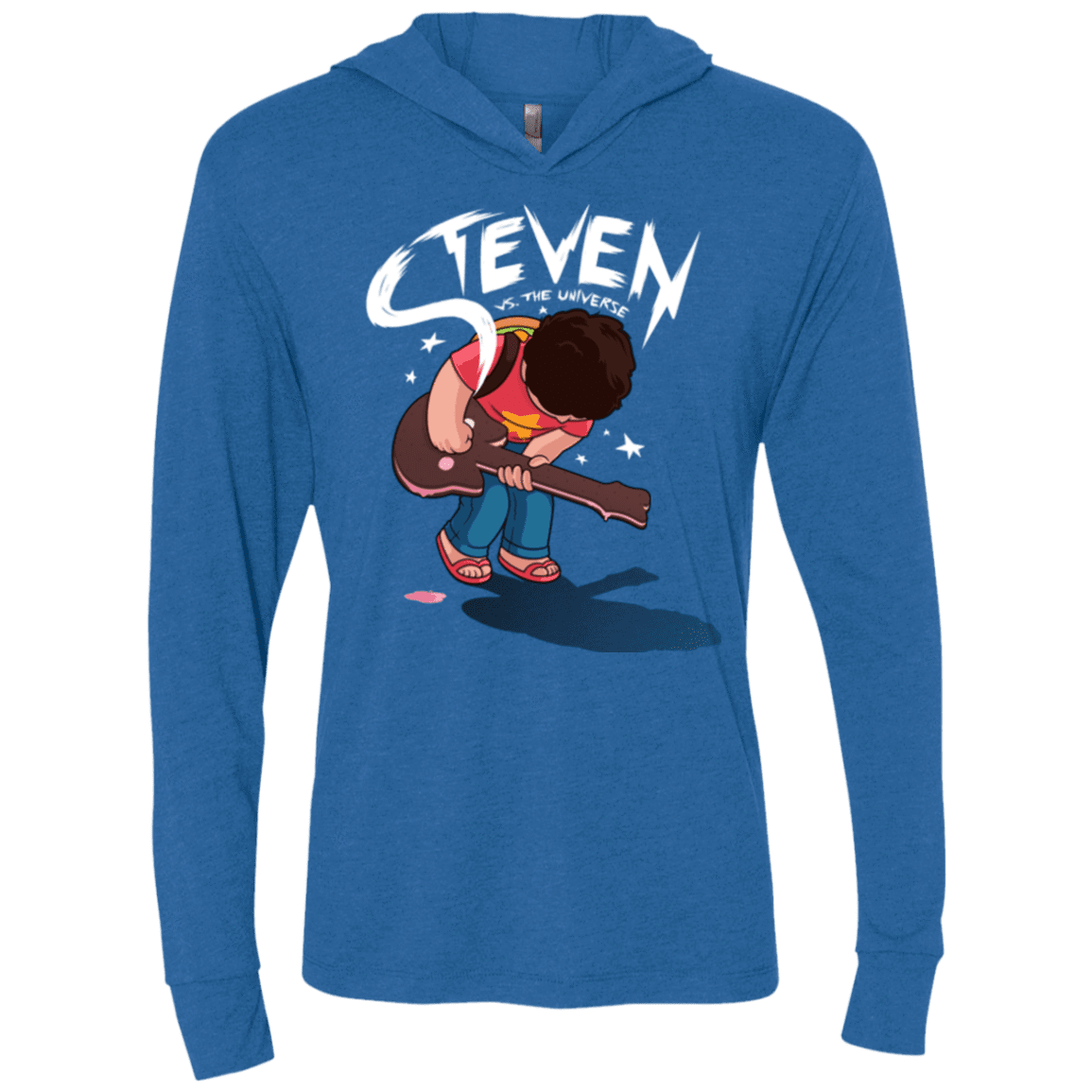 T-Shirts Vintage Royal / X-Small Steven Universe Triblend Long Sleeve Hoodie Tee
