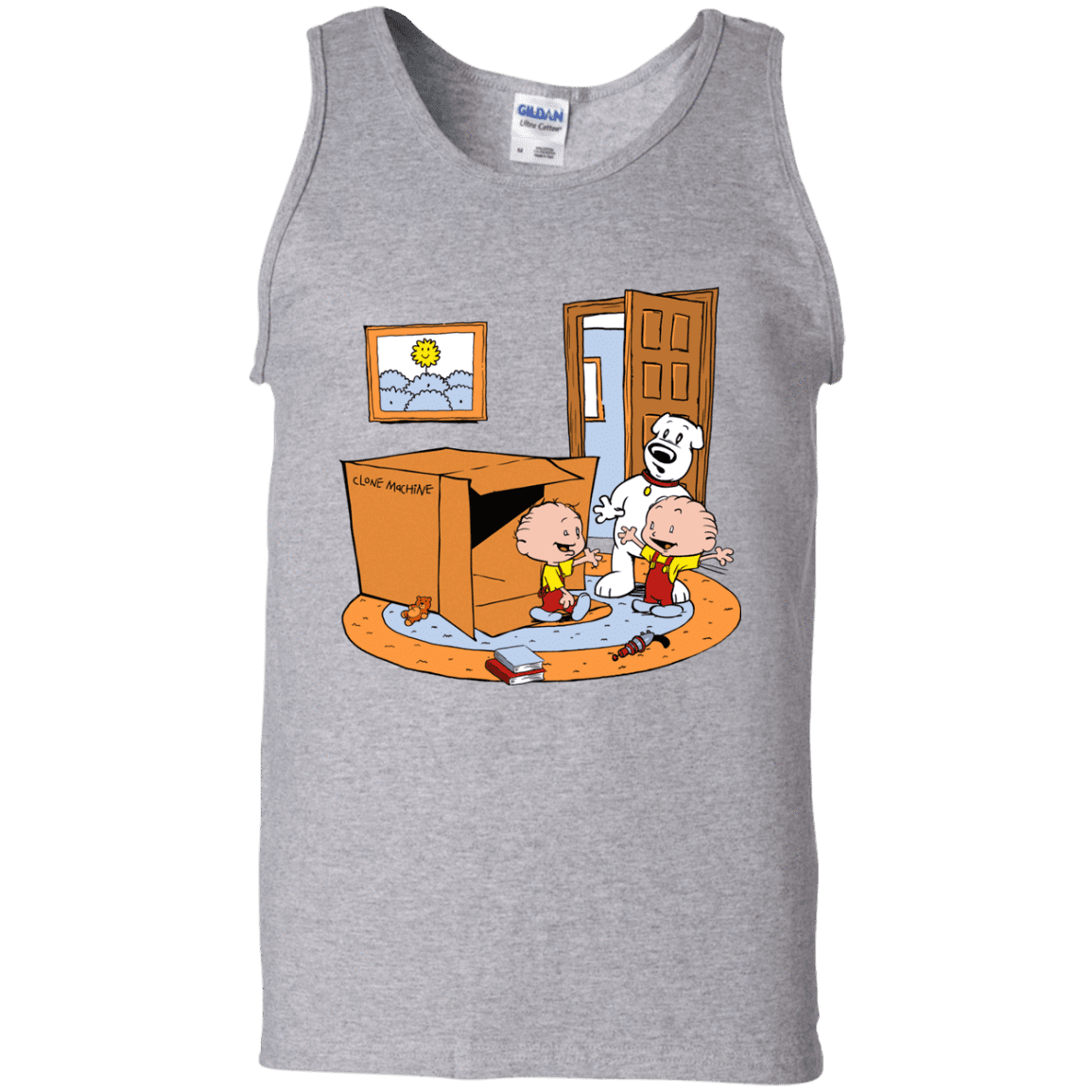 T-Shirts Sport Grey / S Stewie and Brian Men's Tank Top