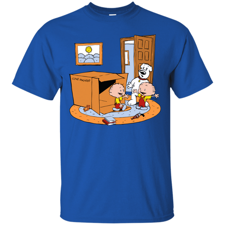 T-Shirts Royal / S Stewie and Brian T-Shirt