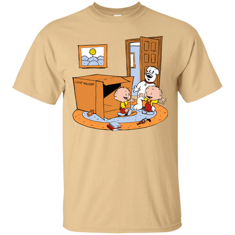 T-Shirts Vegas Gold / S Stewie and Brian T-Shirt