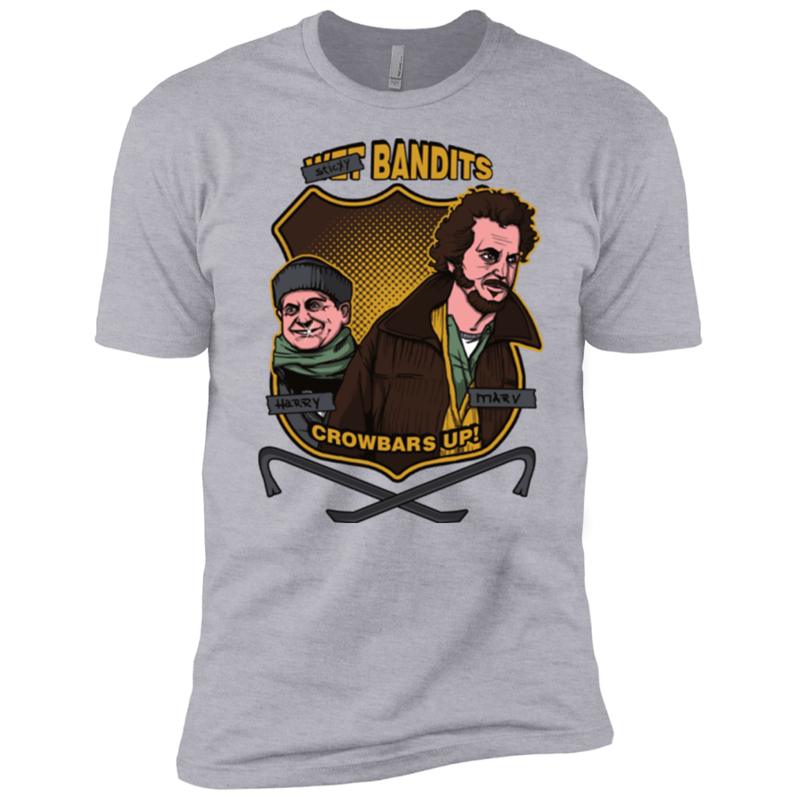 T-Shirts Heather Grey / YXS Sticky Bandits Boys Premium T-Shirt