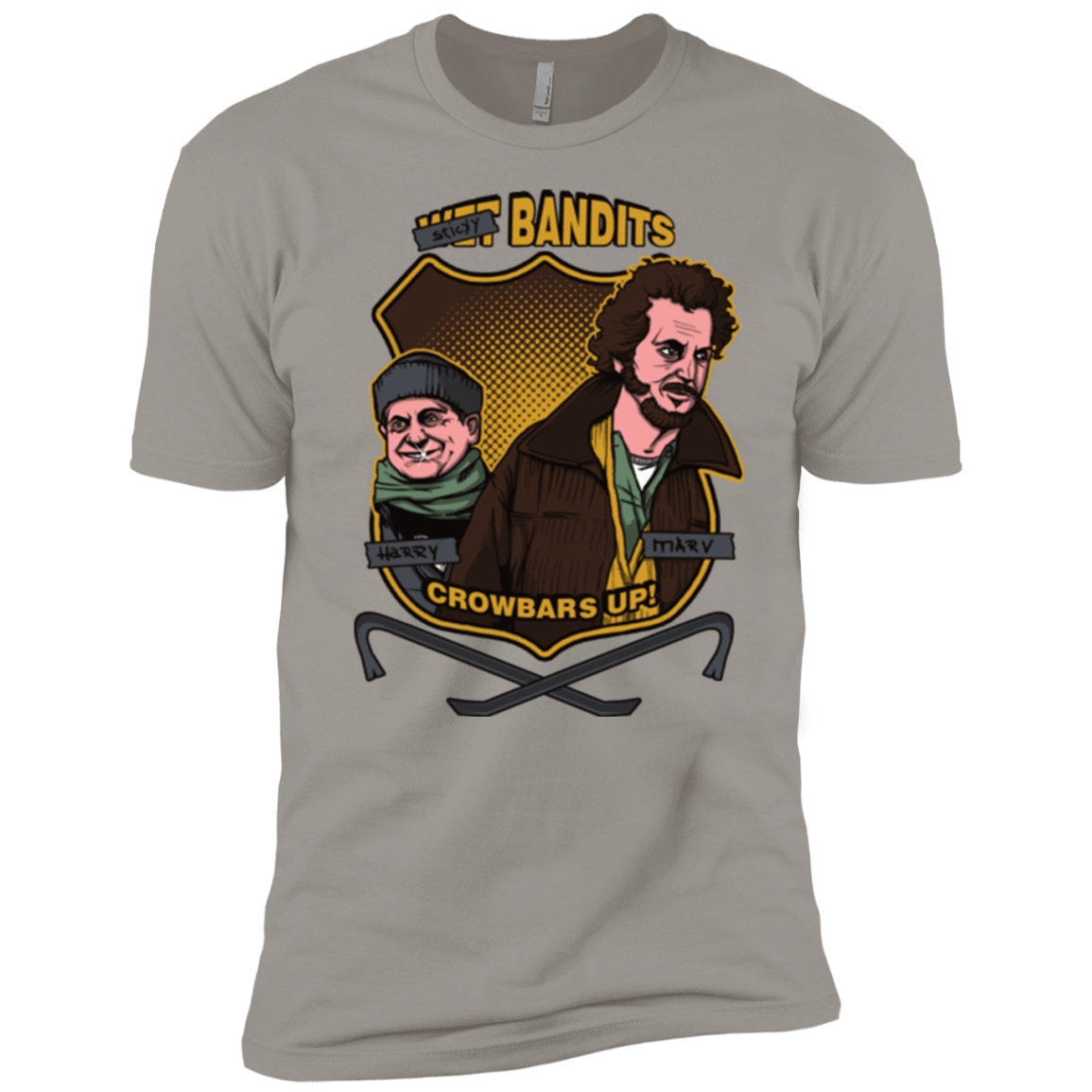 T-Shirts Light Grey / YXS Sticky Bandits Boys Premium T-Shirt