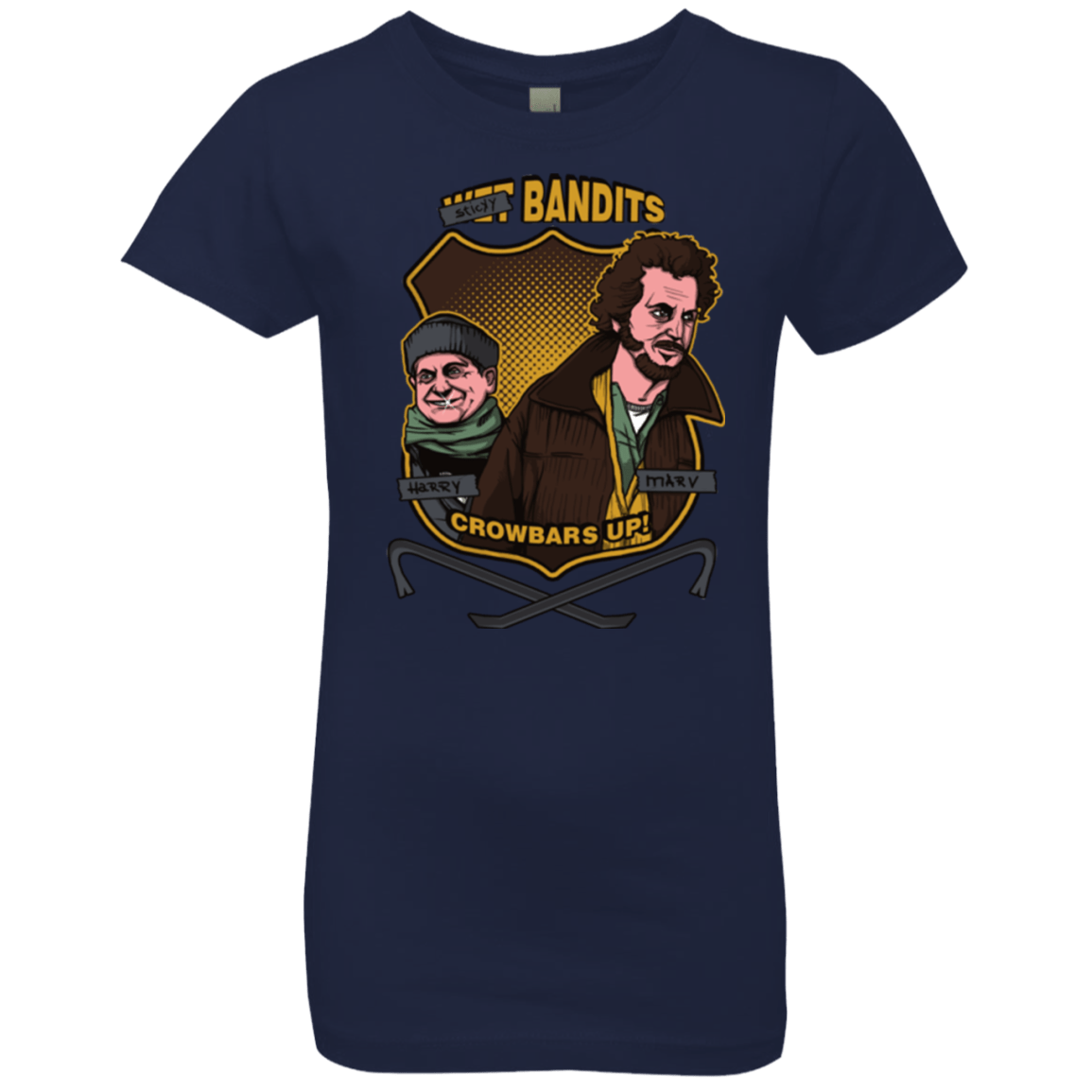 T-Shirts Midnight Navy / YXS Sticky Bandits Girls Premium T-Shirt