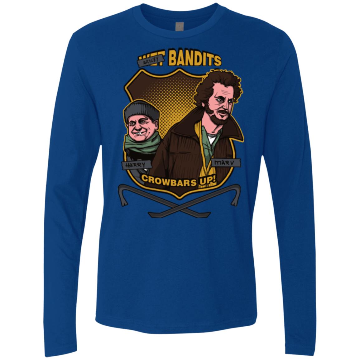 T-Shirts Royal / Small Sticky Bandits Men's Premium Long Sleeve