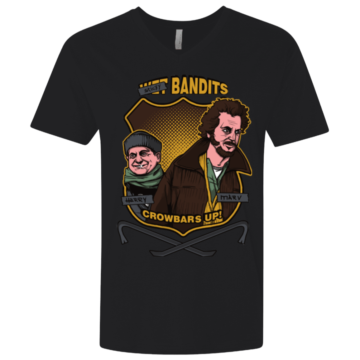 T-Shirts Black / X-Small Sticky Bandits Men's Premium V-Neck