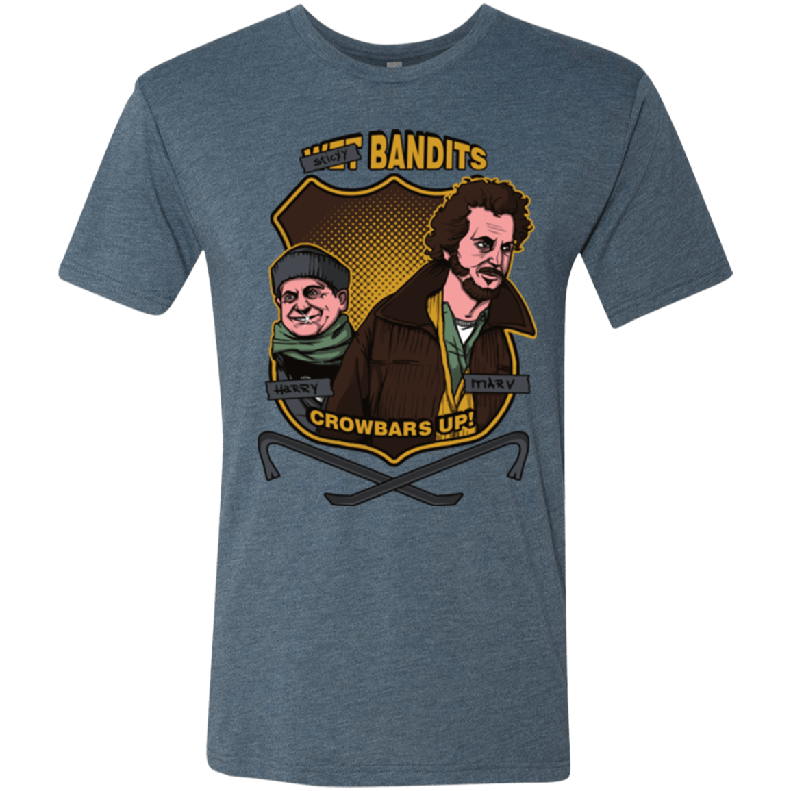 T-Shirts Indigo / Small Sticky Bandits Men's Triblend T-Shirt