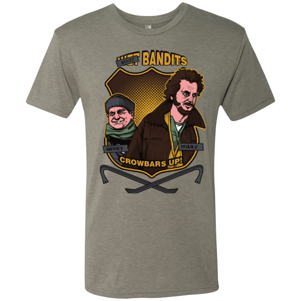 T-Shirts Venetian Grey / Small Sticky Bandits Men's Triblend T-Shirt