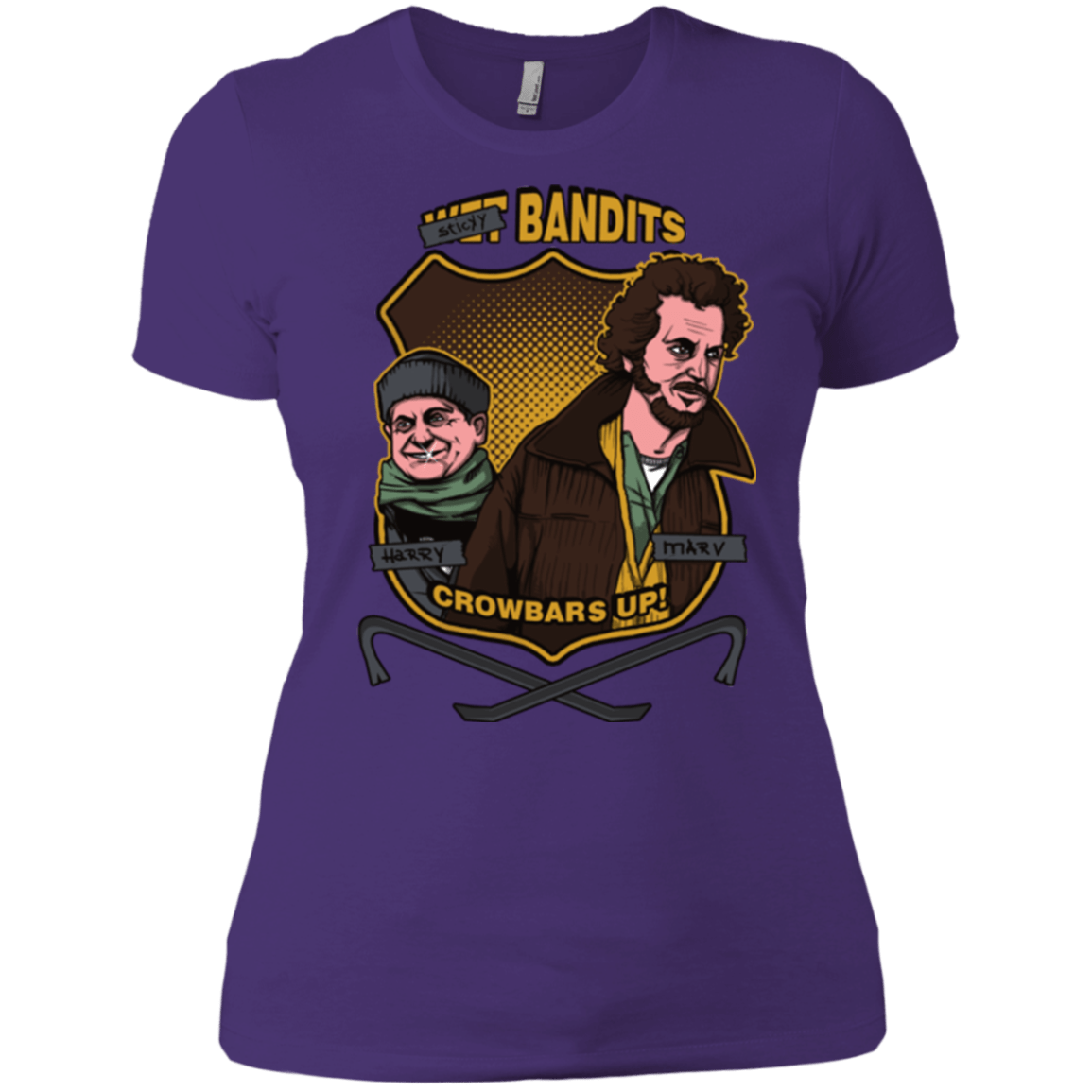 T-Shirts Purple Rush/ / X-Small Sticky Bandits Women's Premium T-Shirt