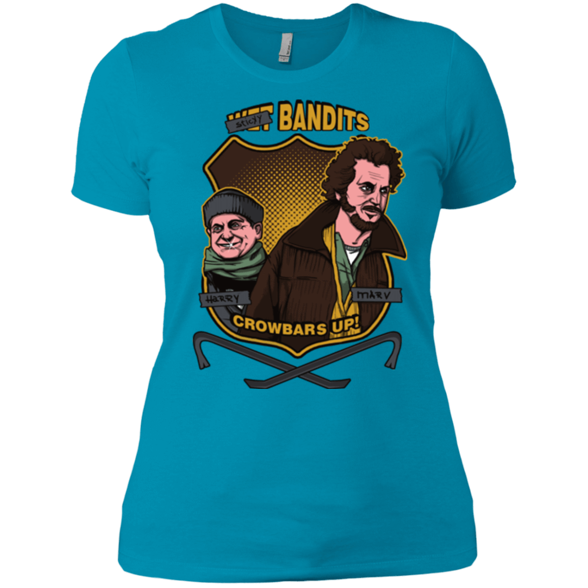 T-Shirts Turquoise / X-Small Sticky Bandits Women's Premium T-Shirt