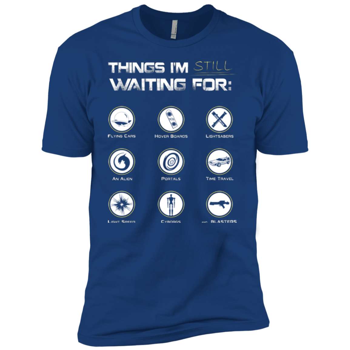 T-Shirts Royal / YXS Still Waiting Boys Premium T-Shirt