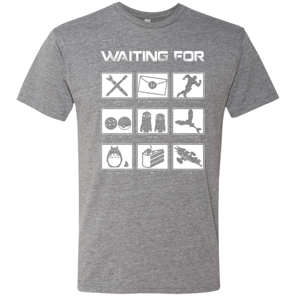 T-Shirts Premium Heather / Small Still Waiting Part 2 Men's Triblend T-Shirt