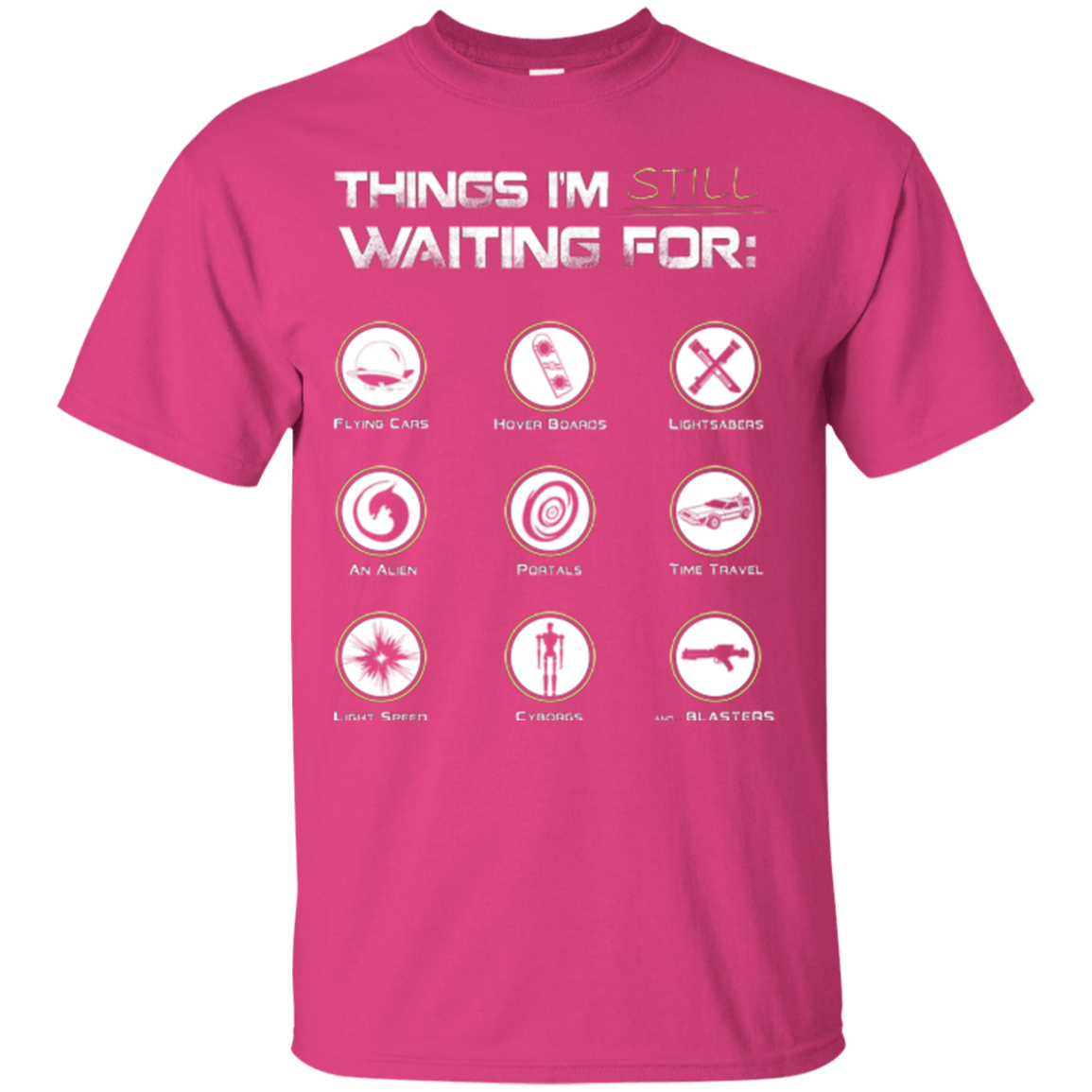 T-Shirts Heliconia / Small Still Waiting T-Shirt