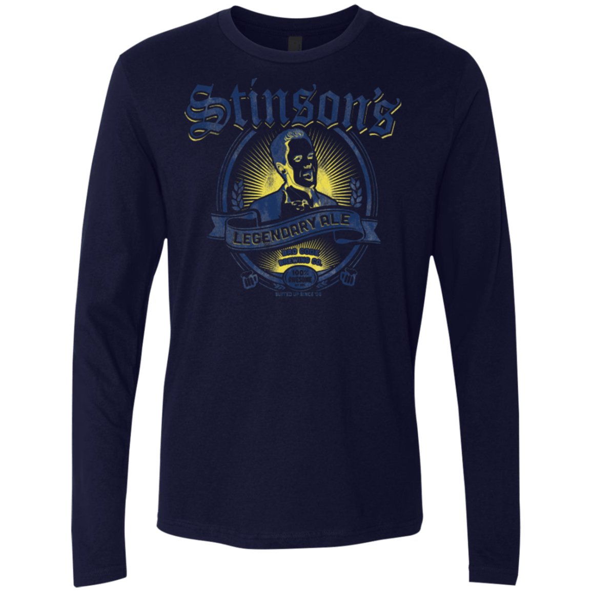T-Shirts Midnight Navy / Small Stinsons Legendary Ale Men's Premium Long Sleeve
