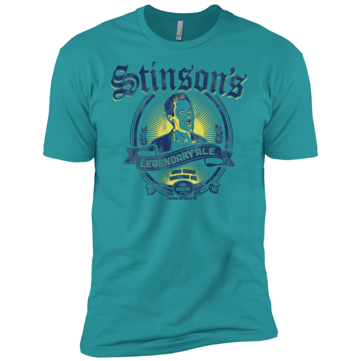 T-Shirts Tahiti Blue / X-Small Stinsons Legendary Ale Men's Premium T-Shirt